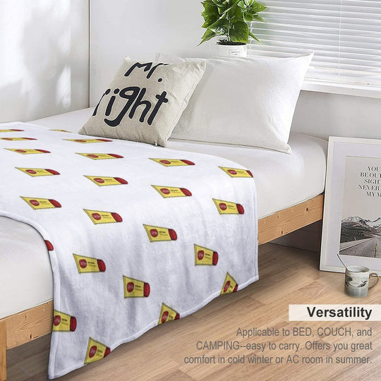 Carmex Lip Balm Comfort Throw Blanket