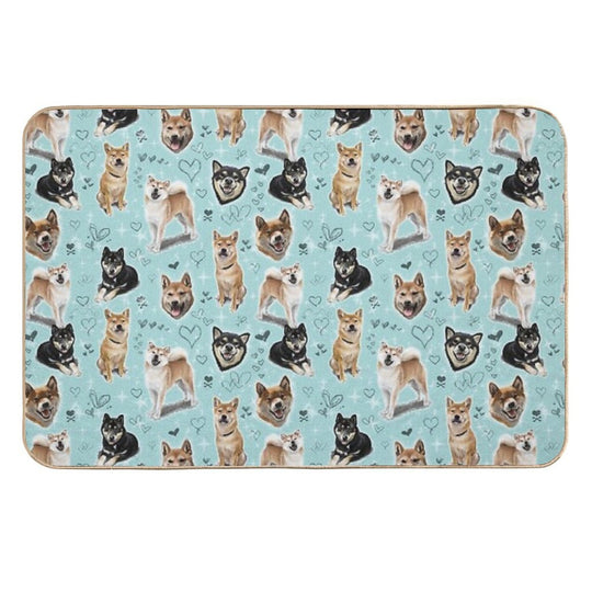 Shiba Inu  High-Traffic Bath Mat