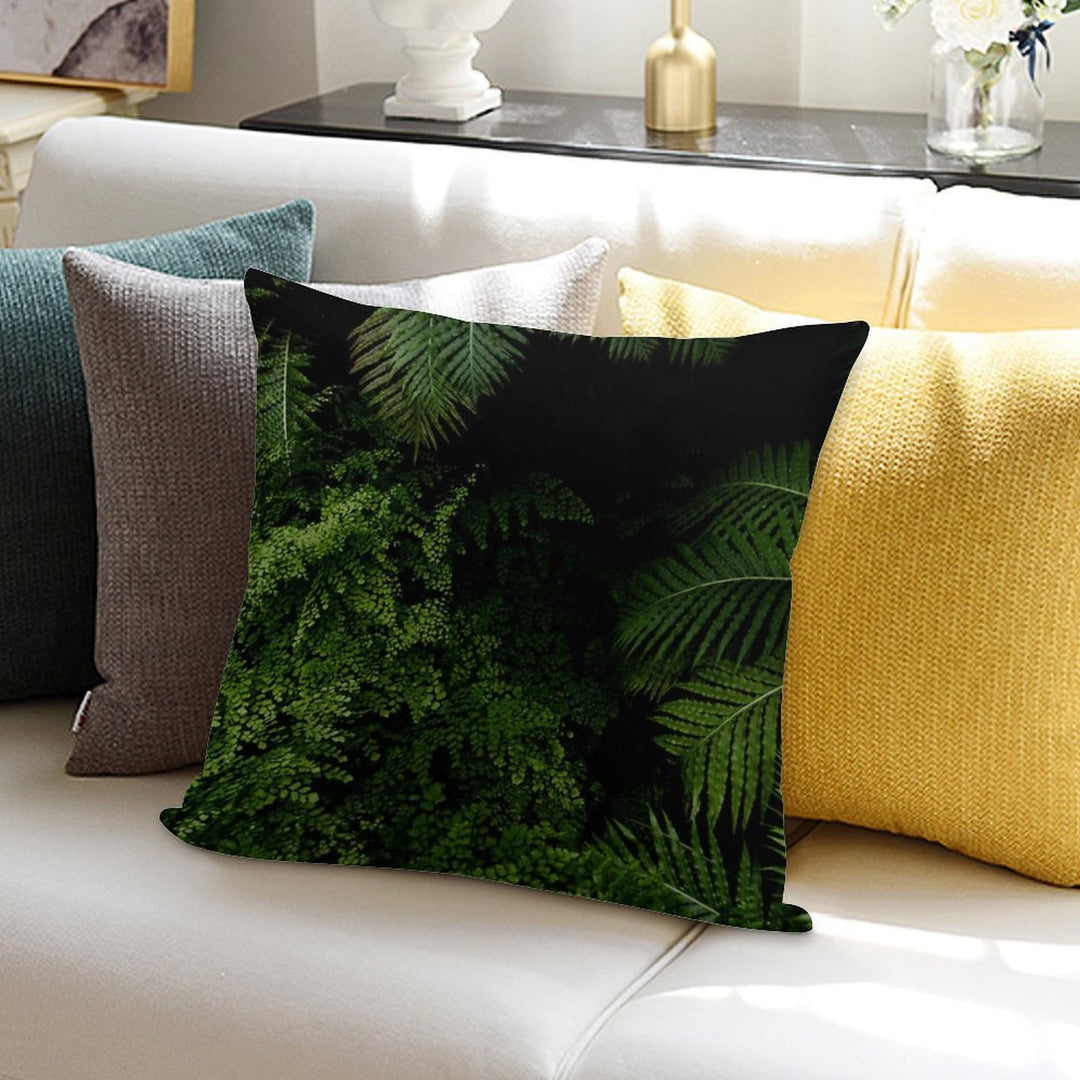 Tropical Jungle Soft Anti-Pilling Throw Pillow