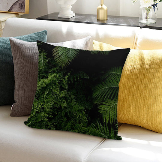 Tropical Jungle Soft Anti-Pilling Throw Pillow