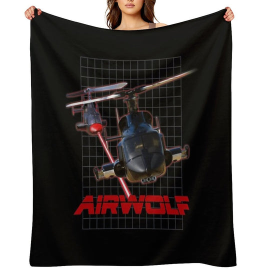 Airwolf Easy Care Throw Blanket