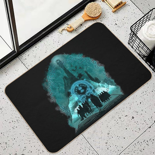 The Fellowship of The Ring  Pet-Safe Bath Mat