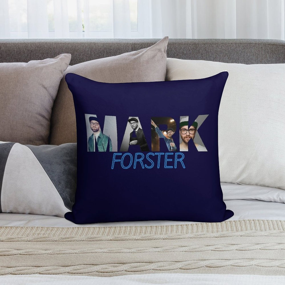 Mark Forster Hoodie  Mark Forster Graphic T Shirt Soft Short Plush Fabric Throw Pillow