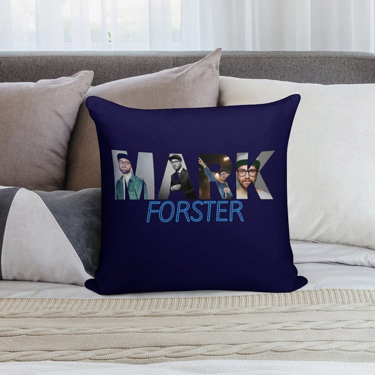 Mark Forster Hoodie  Mark Forster Graphic T Shirt Soft Short Plush Fabric Throw Pillow