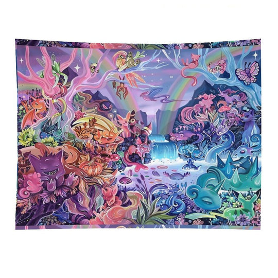 Sleepy River - FullCenter Version Tapestry