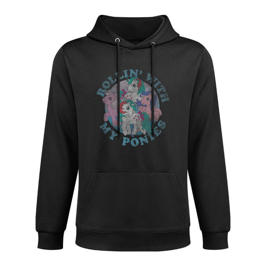 My Little Pony Retro Rollin' With My Ponies Classic Group Layering Staple Hoodie