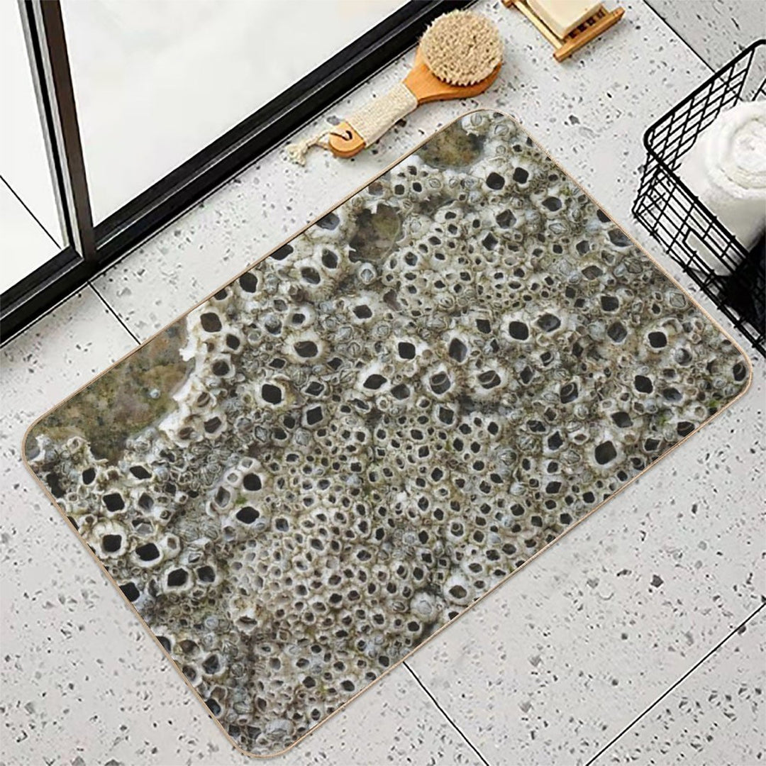 Barnacles  Dirt-Trapping Bath Mat
