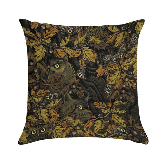 Fit In (burnt Sienna) Soft Hidden Zipper Throw Pillow