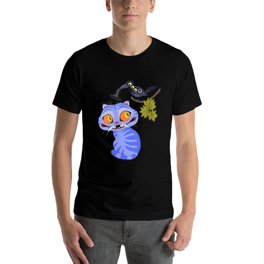 Womens Kpop Demon Hunters Derpy  Sussy Playing with Hat  Durable T-Shirt