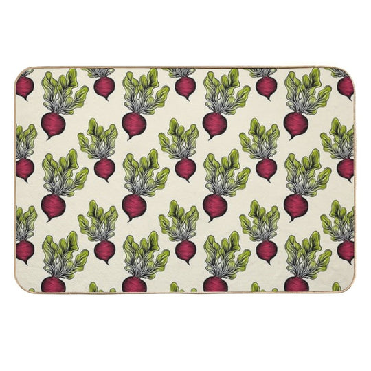Beets Are Best  Slip-Resistant Bath Mat
