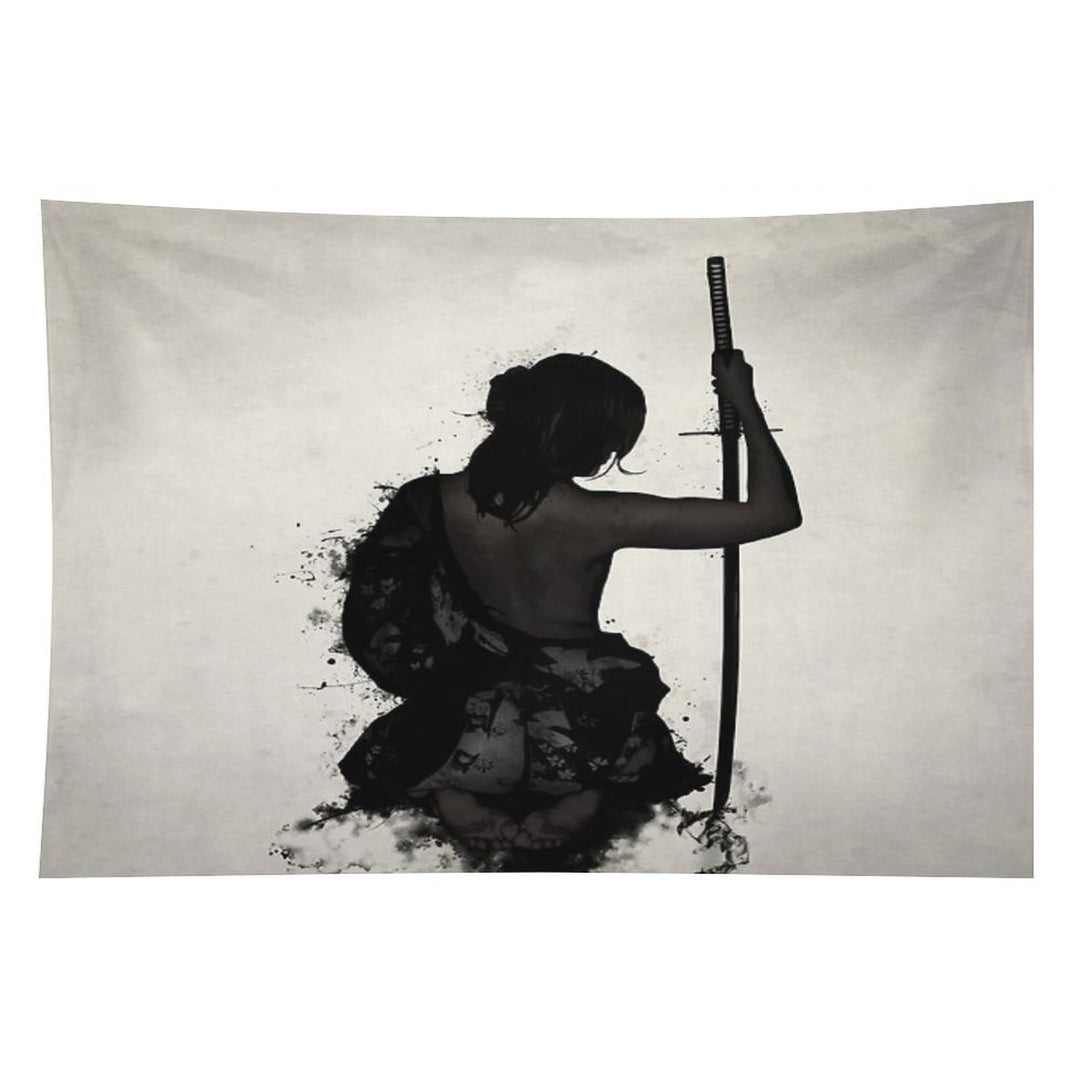 Female Samurai - Onna Bugeisha Tapestry