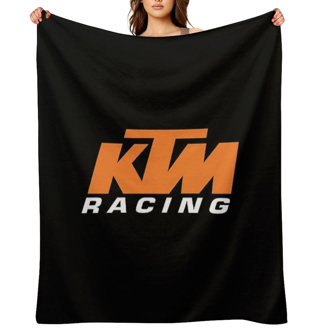 Ready to Race - Gone Wild KTM Gift-ready Throw Blanket