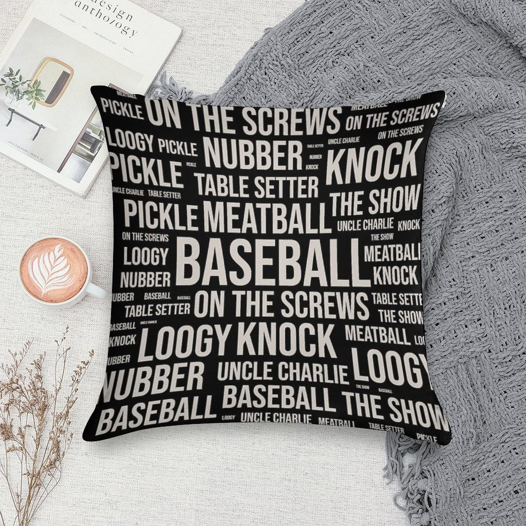 Baseball Sport Gifts Soft Decorative Cover Throw Pillow