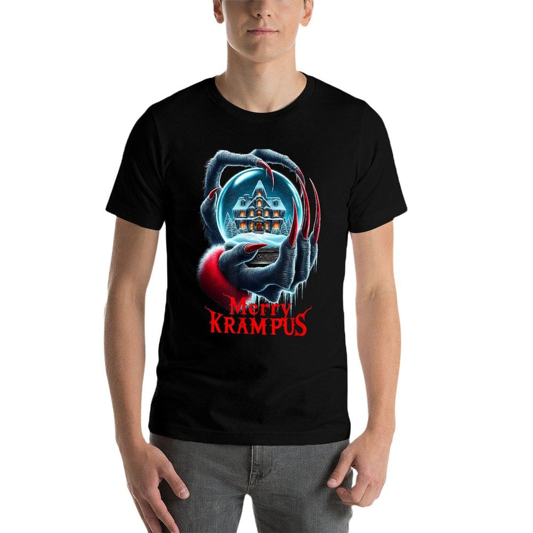 Merry Krampus Coming Town Christmas Gothic Xmas Horror  Affordable Price T-Shirt