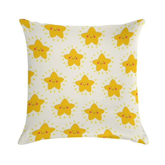Stars Soft Warmth Comfort Throw Pillow