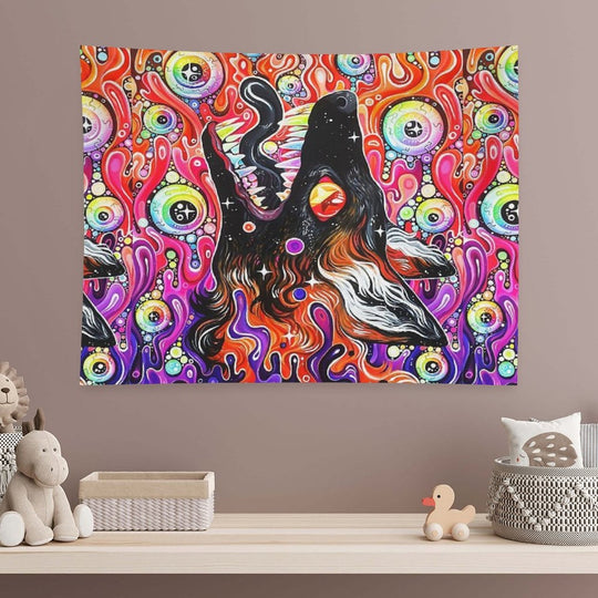 GlitterFox Tapestry