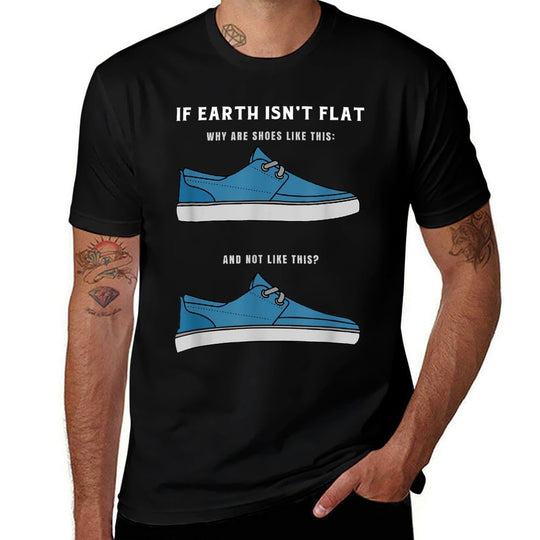 Flat Earth Meme  Versatile T-Shirt