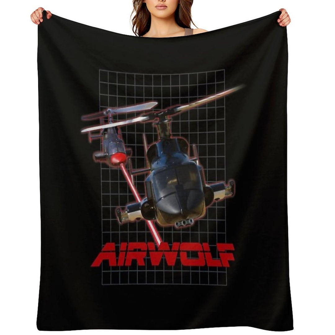 Airwolf Easy Care Throw Blanket