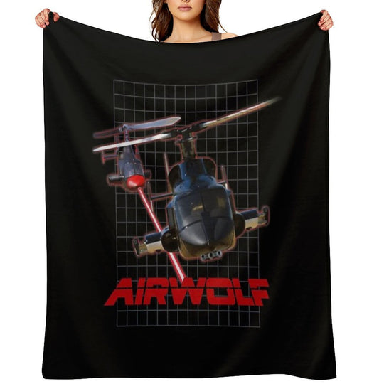 Airwolf Easy Care Throw Blanket