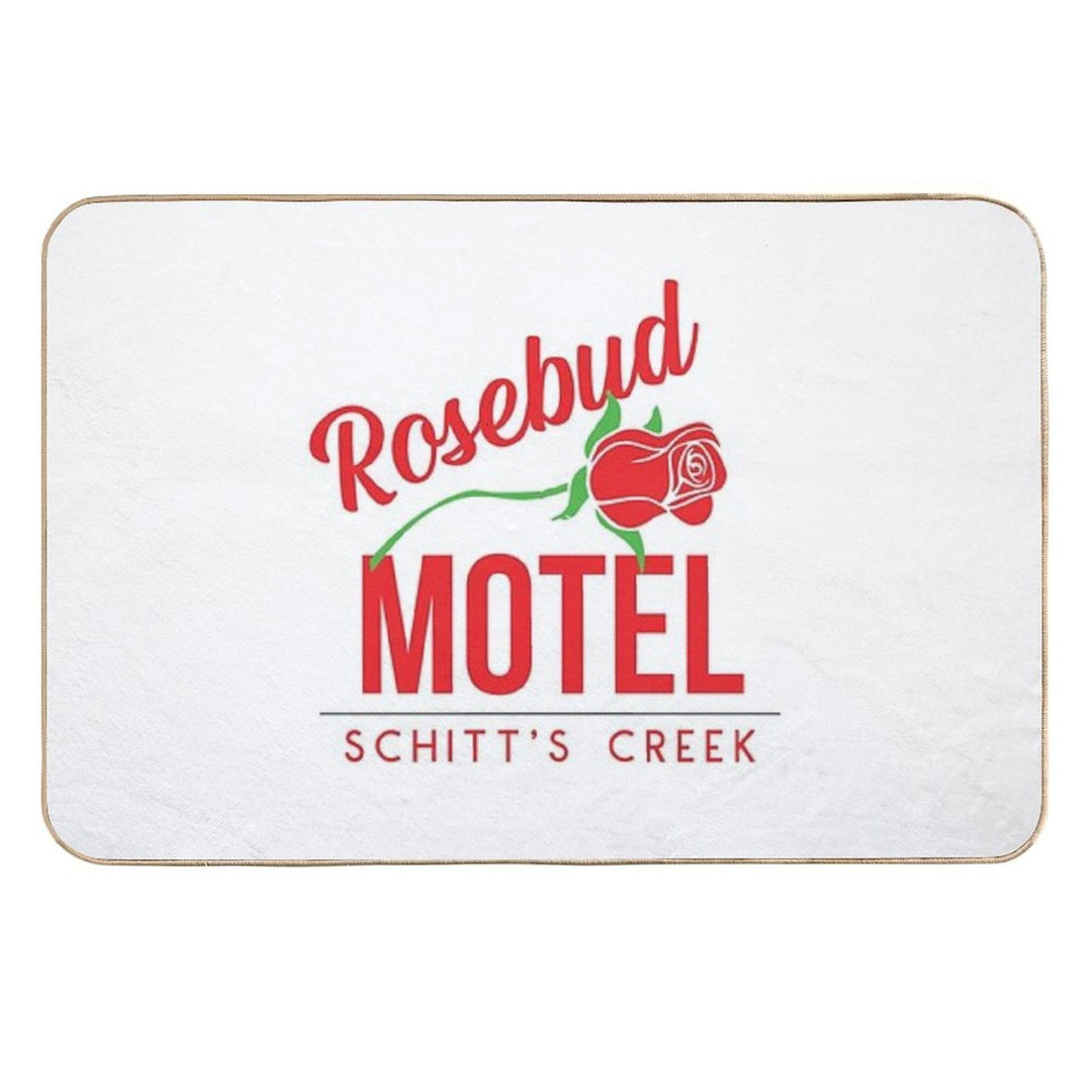 Rosebud Motel  Slip-Resistant Bath Mat