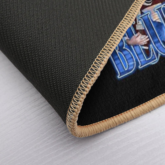 Phillip's Exeters Blues I Vintage  Rapid-Drying Bath Mat