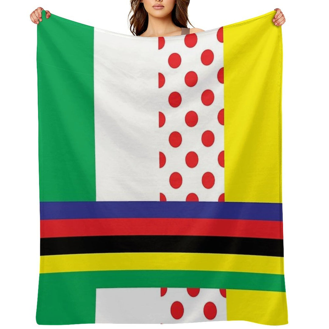 Tour Jerseys Durable Throw Blanket