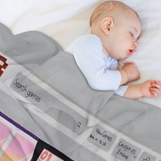 Child Labor Simulator Eco-conscious Throw Blanket