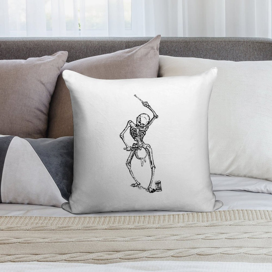 Dance of Death 2 Soft Warmth Comfort Throw Pillow