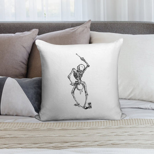 Dance of Death 2 Soft Warmth Comfort Throw Pillow