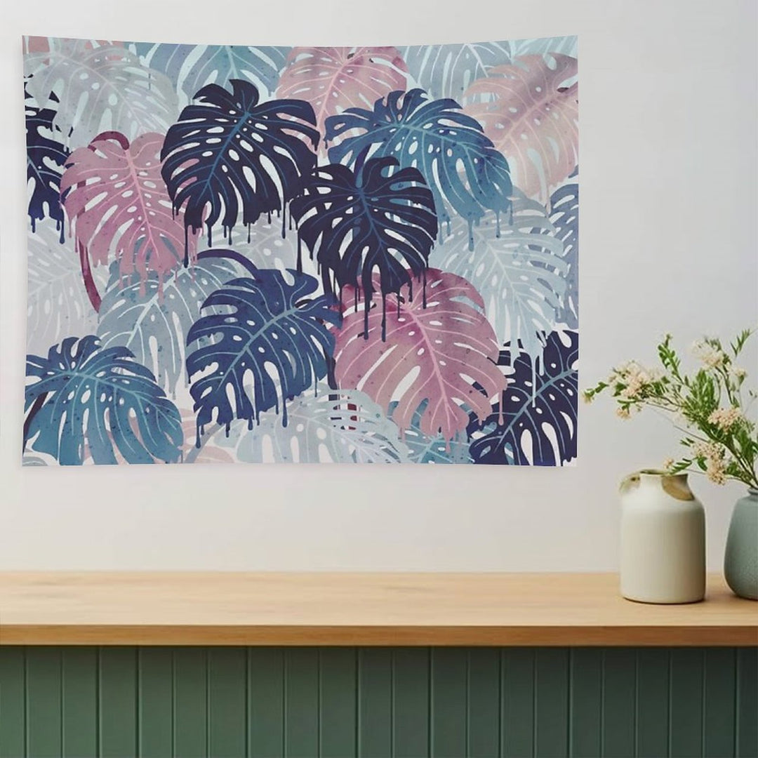 Monstera Melt Tapestry