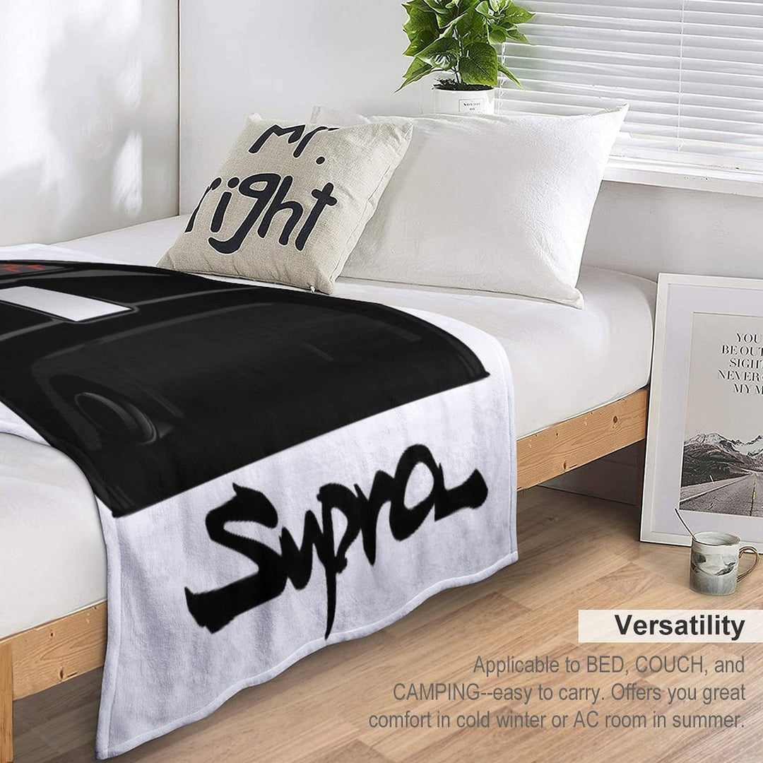Toyota Supra Mk4 Multi-functional Throw Blanket