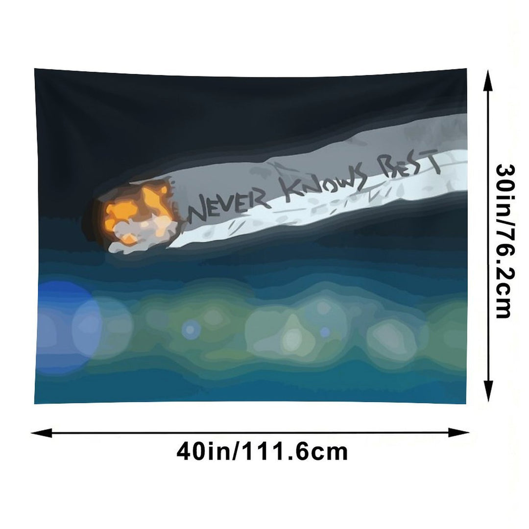 Never Knows Best Tapestry