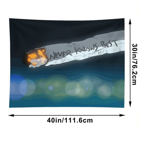 Never Knows Best Tapestry