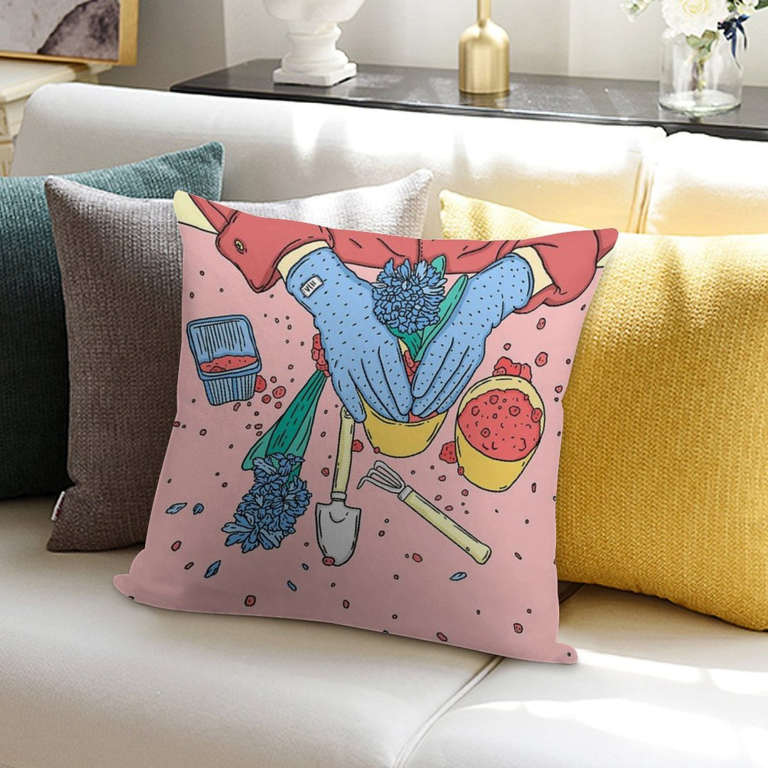 Reincarnation Soft Multiple Sizes Throw Pillow