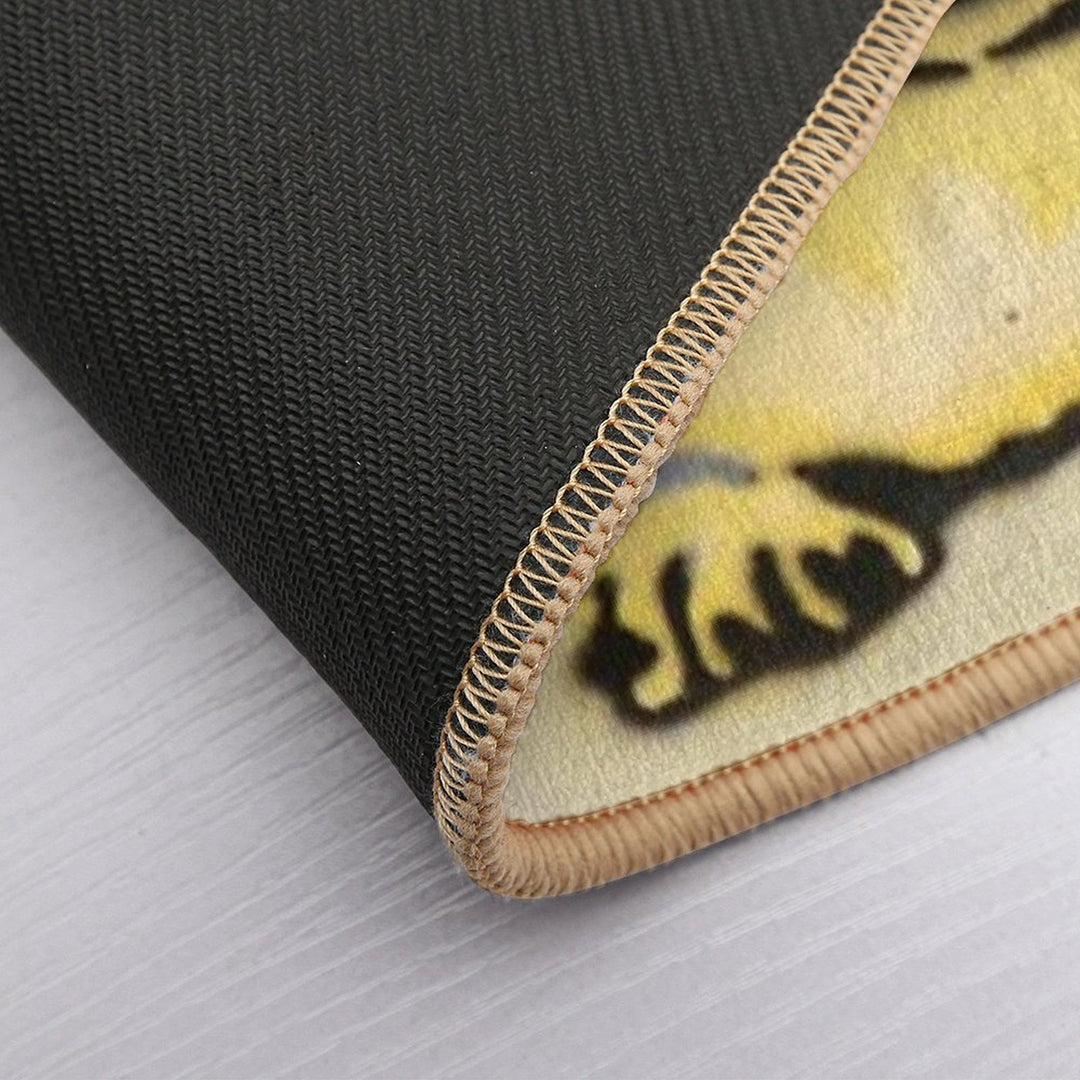 A Lying Pug  Odorless Bath Mat