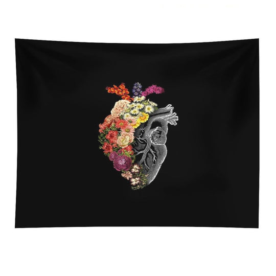 Flower Heart Spring by Tobe Fonseca Tapestry