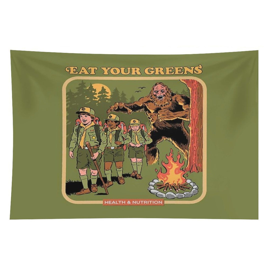 Eat Your Greens Tapestry