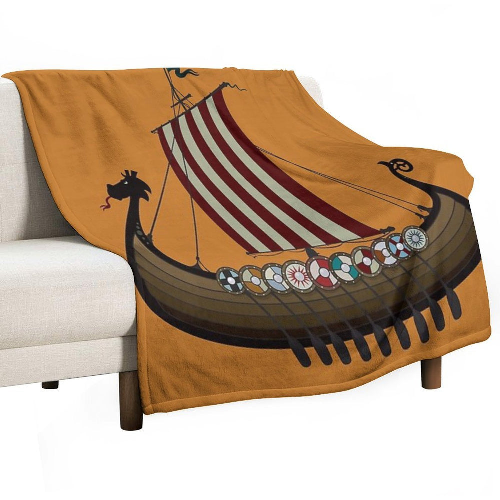 Vikings Velvety-soft Throw Blanket