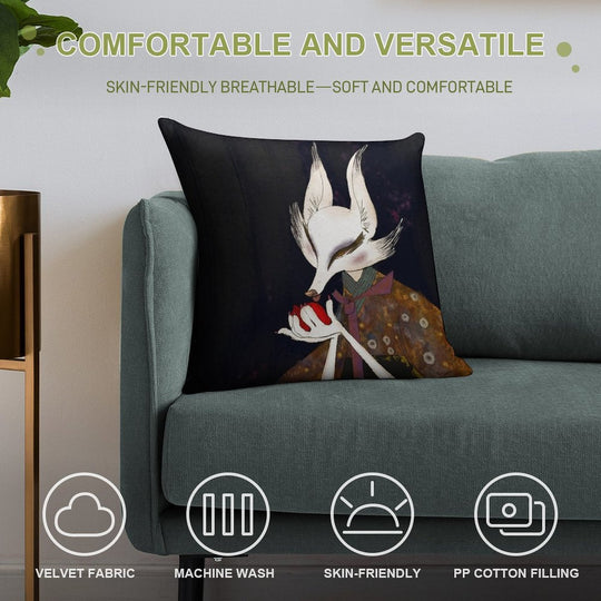 Kumiho Soft Skin-Friendly Throw Pillow