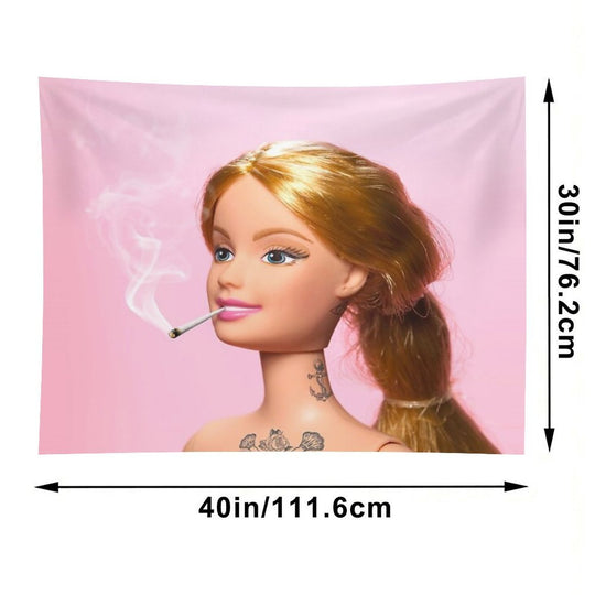 Doll Grown Up Tapestry