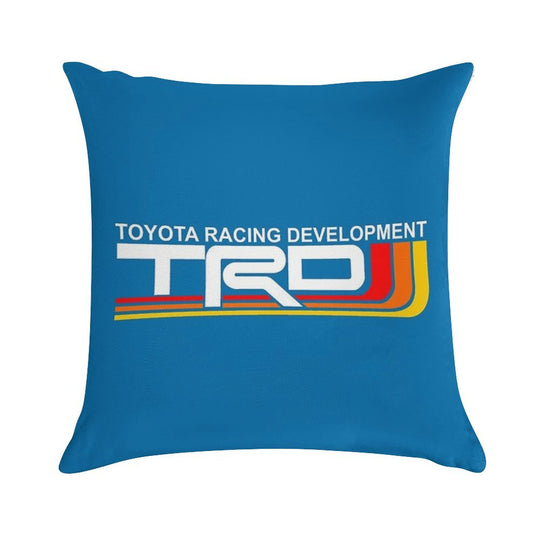 TOYOTA TRD Retro Heritage Style Soft Durable Construction Throw Pillow