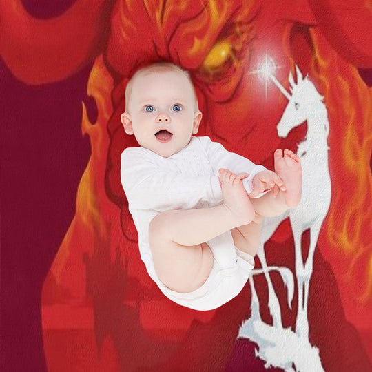 The Last Unicorn Quick-dry Throw Blanket