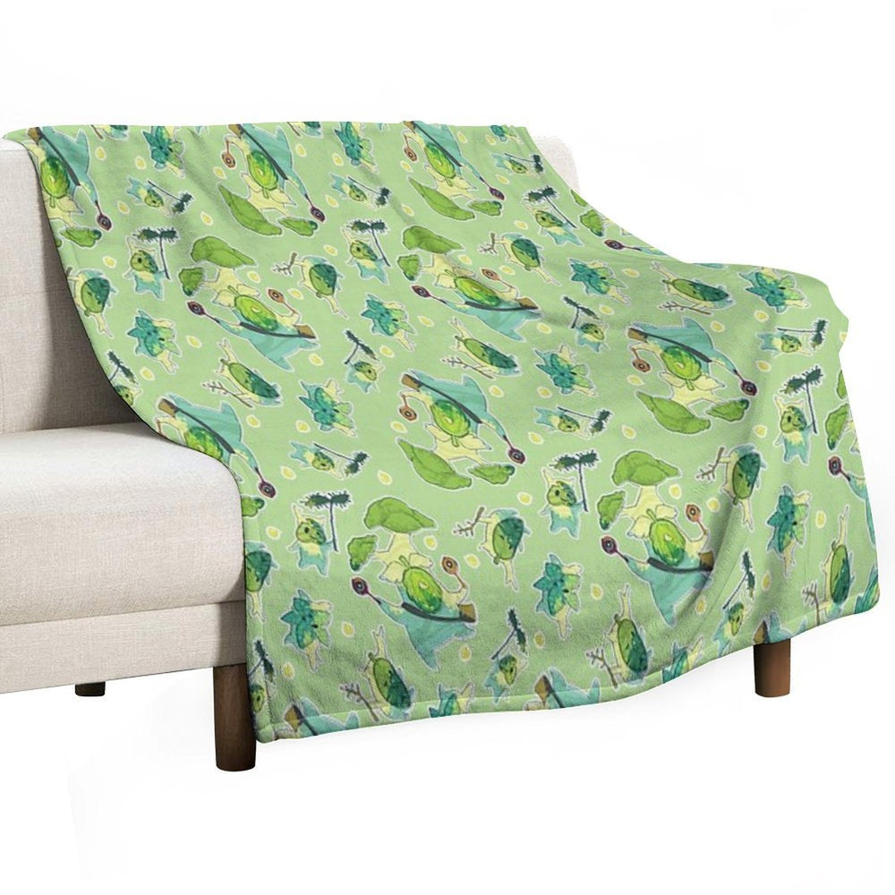 Korok Pattern Anti-pilling Throw Blanket