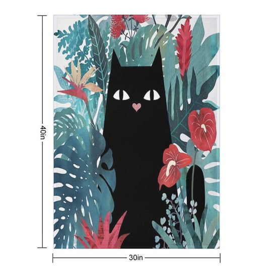 Popoki Gift-ready Throw Blanket