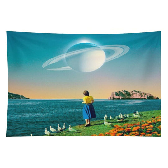 Watching Planets Tapestry