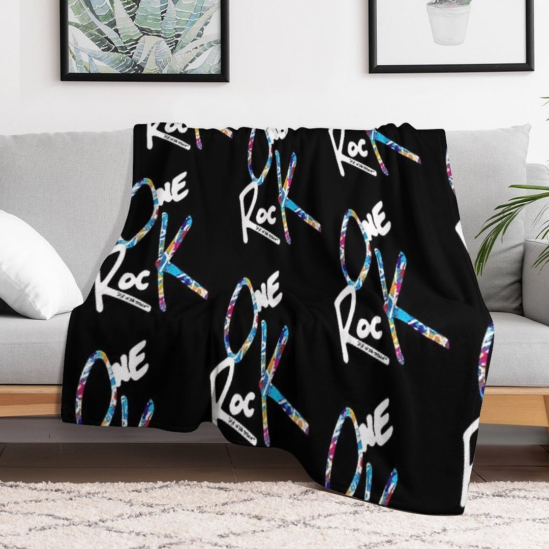 One OK Rock Eye of The Storm White Machine-washable Throw Blanket