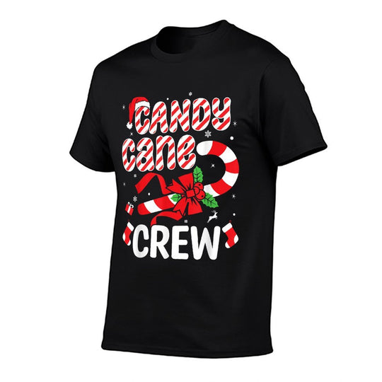 Candy Cane Crew - Funny Christmas Holiday Men Women  Tagless Design T-Shirt