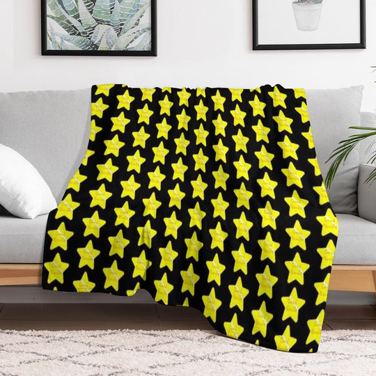 1 Big Good Noodle Award Star Spongebob Durable Throw Blanket