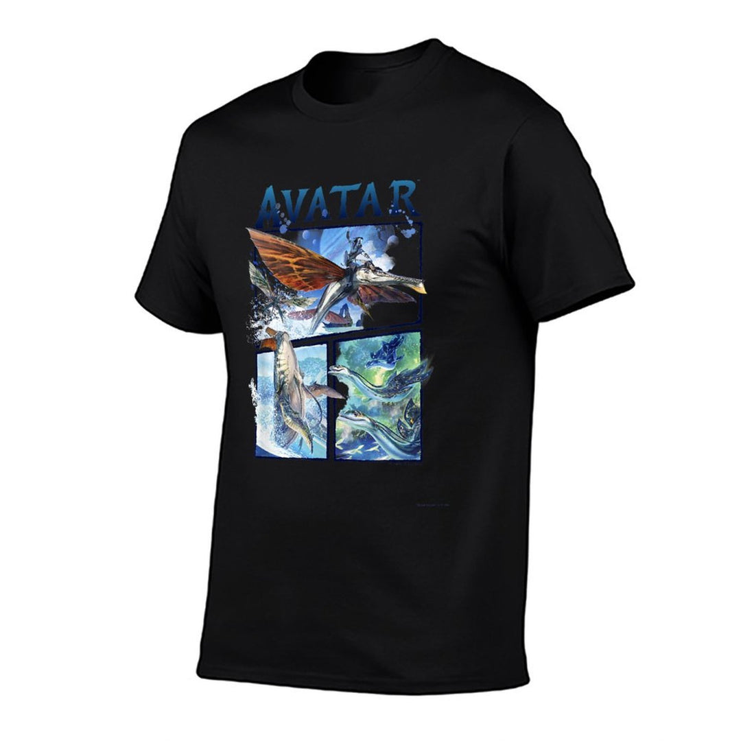 Avatar The Way of Water Air And Sea Flight Panels  Vintage-inspired T-Shirt