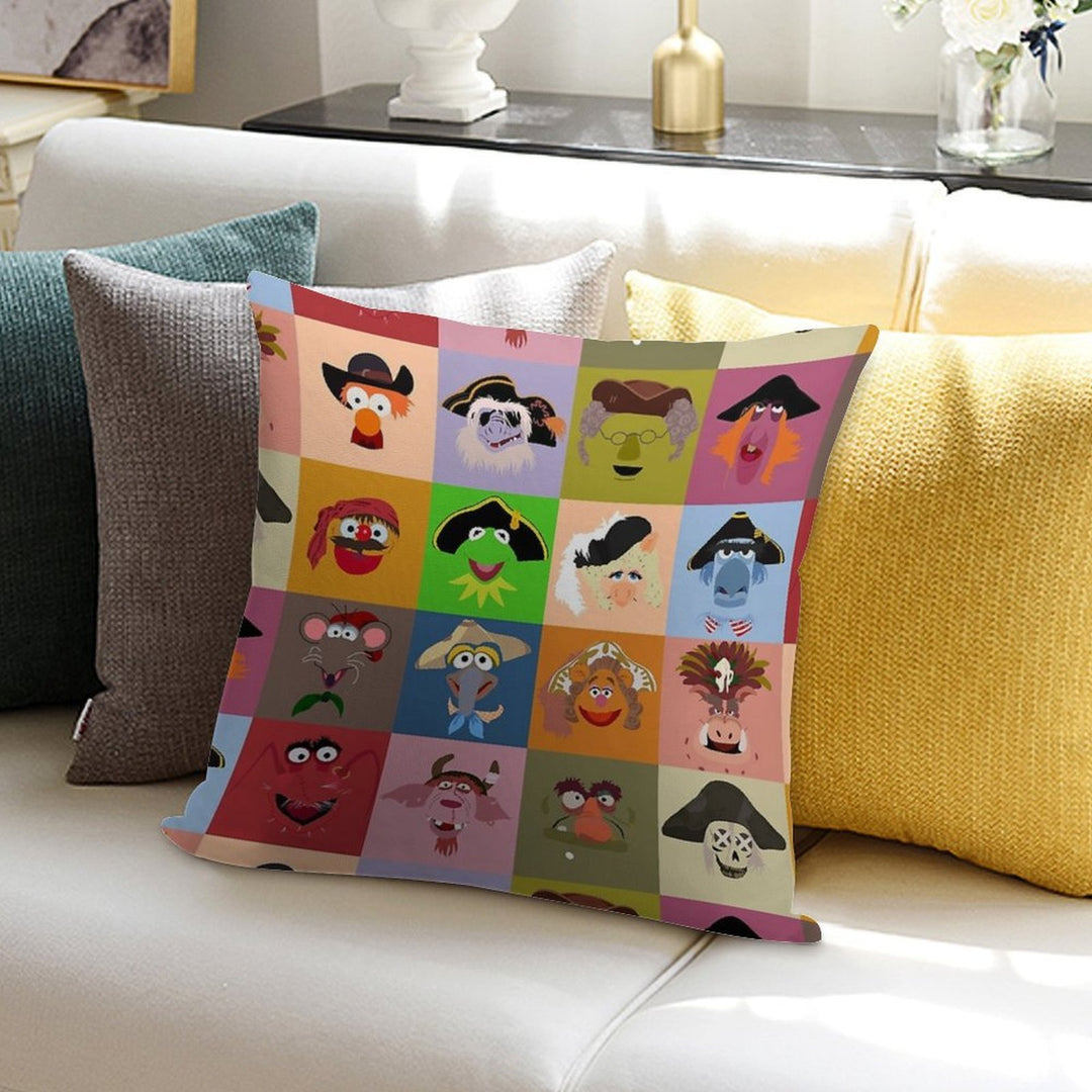 Treasure Island Pirates Soft Ultra-Soft Texture Throw Pillow